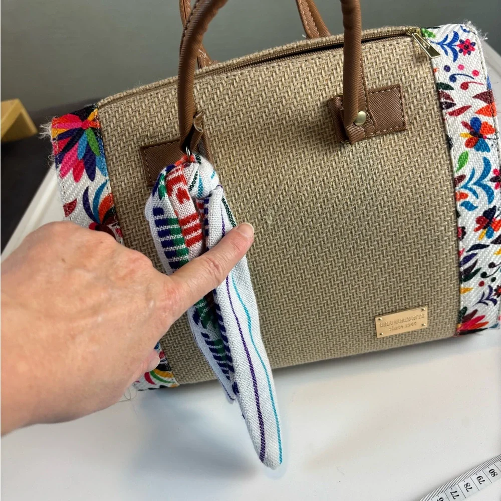 Belo Horizonte Handbag Shoulder Strap New Vacation Resort Brazil Tropical Tribal